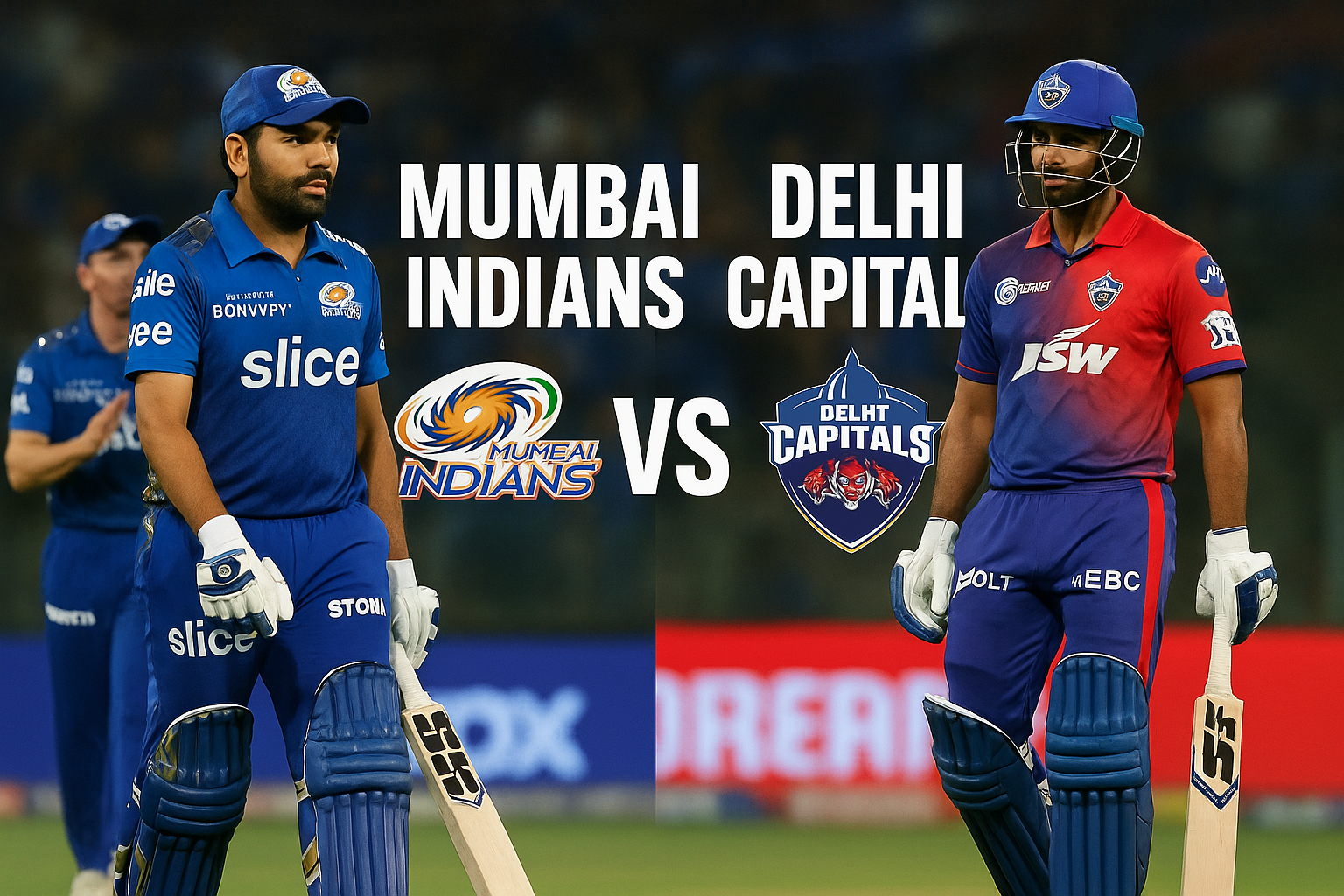 Mumbai Indians vs Delhi Capitals Match Scorecard