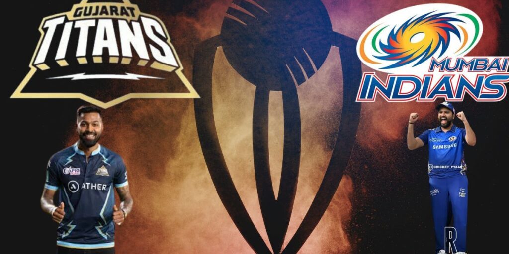 Gujarat Titans vs Mumbai Indians Timeline