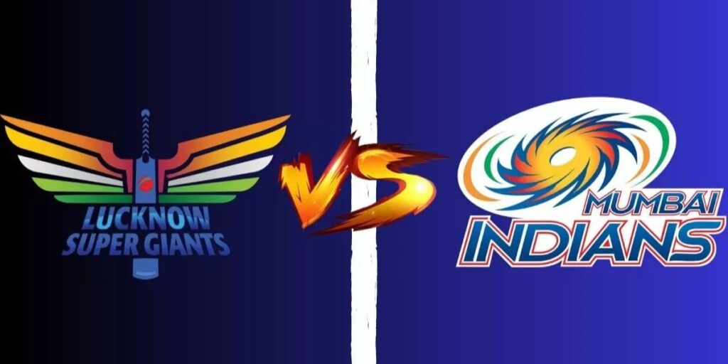 Mumbai Indians vs Lucknow Super Giants Timeline