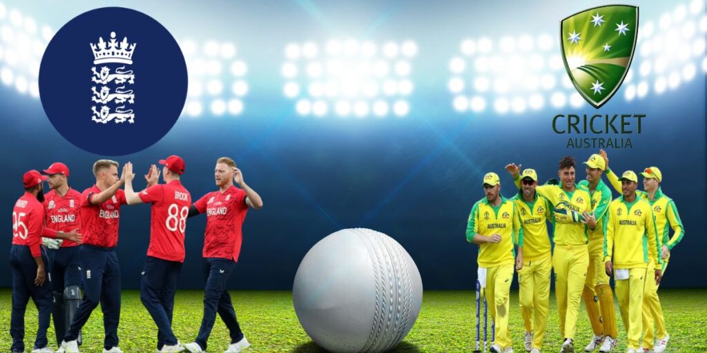 England Cricket Team vs Australian Men’s Cricket Team Timeline
