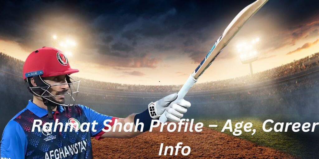 Rahmat Shah Profile – Age, Career Info