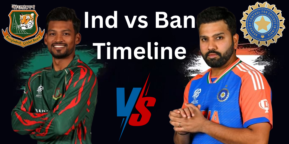 India National Cricket Team vs Bangladesh National Cricket Team Timeline