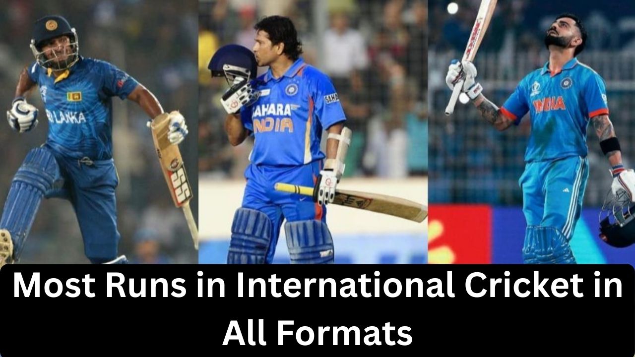 Most Runs in International Cricket in All Formats