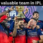 Most valuable team in IPL