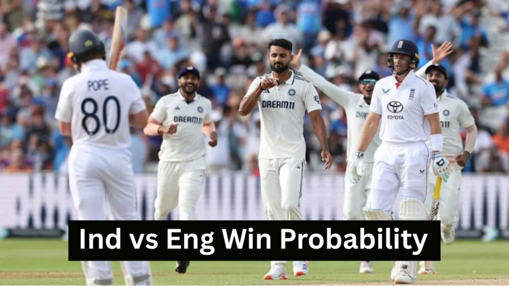 Ind vs Eng Win Probability