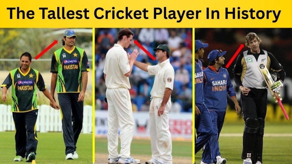 The Tallest Cricket Player In History
