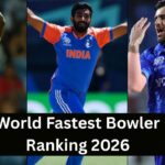World Fastest Bowler Ranking 2026